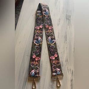 Butterfly Patterned Strap for Women Bags